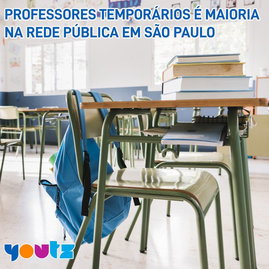 Professores temporários é maioria na rede publica estadual em São Paulo