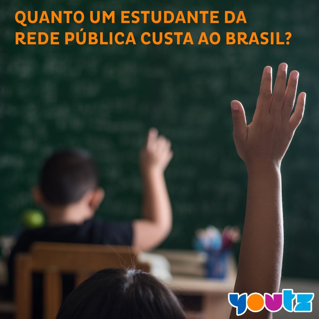 Quanto seu filho que estuda na rede publica custa aos cofres públicos?
