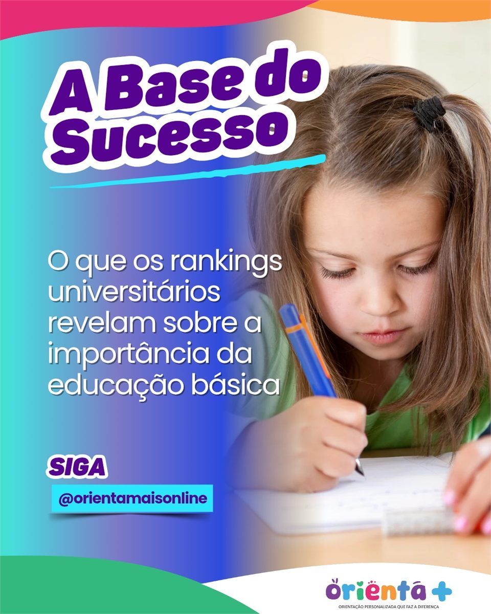 Ranking internacional reforça a importância de uma base educacional forte desde os primeiros anos